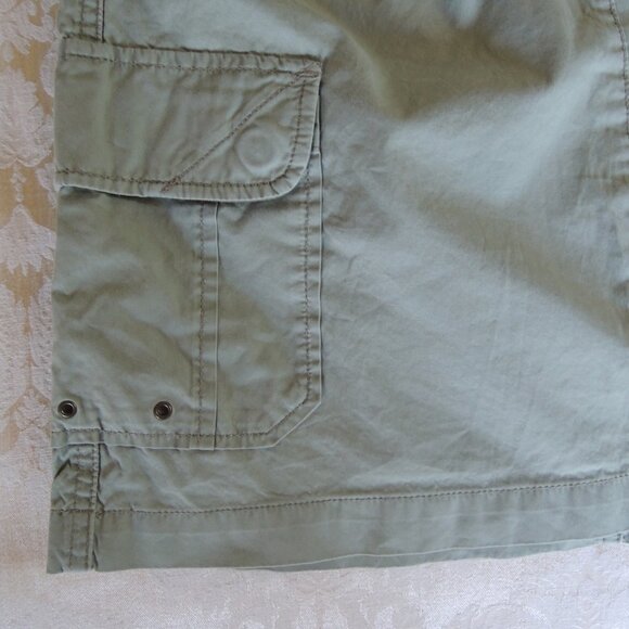 J. Crew Army Green Cargo Mini Skirt 6 (Fits M) - Picture 4 of 7